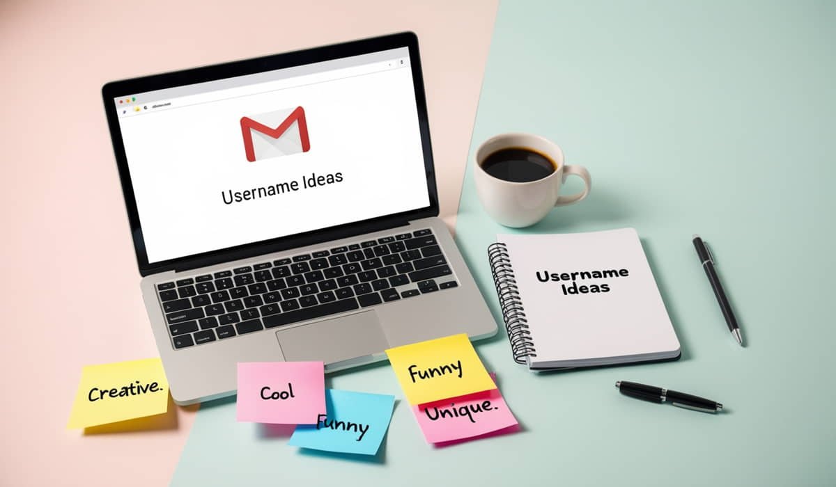 gmail account name ideas 