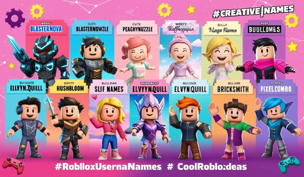 2828+ Unique Roblox Username Ideas For Gamers 2025