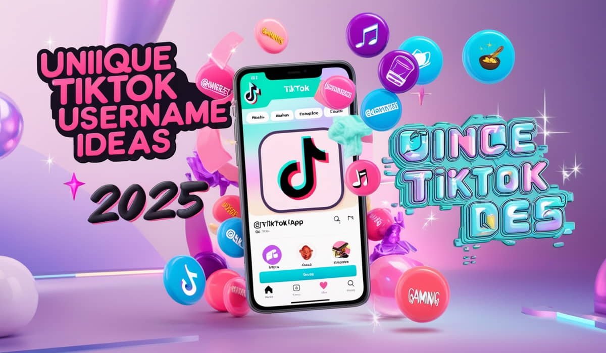 tiktok new usernames for girls and boys