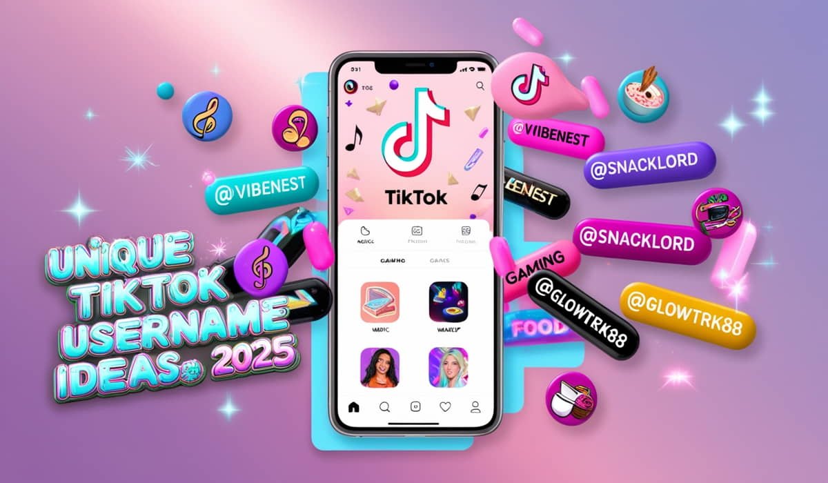 tiktok account name ideas
