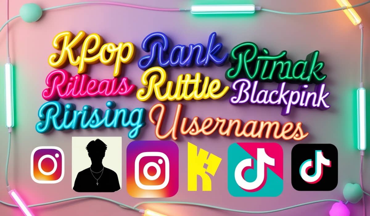 aesthetic kpop username ideas